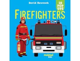 Livro Firefighters de David Hawcock (Francês - Capa Dura)