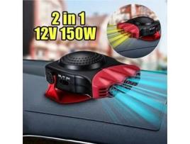 2 em 1 12V 150W Auto Car Aquecedor Ventilador de aquecimento portátil com alça giratória Descongelador de pára-brisa IFCOW