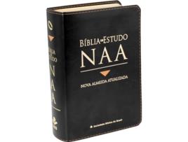 Livro Bíblia De Estudo Naa Tamanho Portátil Nova Almeida Atualizada de Sociedade Bíblica Do Brasil (Português)