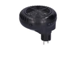 Akozon Aquecedor para casa Mini Aquecedor pequeno formato redondo montado na parede Aquecedor elétrico para home office plugue UE AKOZON