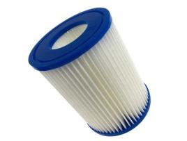 Filtro inflável para piscina LESHP - Modelo FD2137 - Filtro dobrável - Conjunto de 4 LESHP