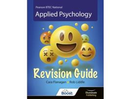 Livro BTEC National Applied Psychology Revision Guide de Rob Liddle (Inglês)