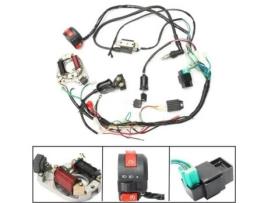 Kit 50 70 90 110CC CDI Start Regulador Bobina de Ignição Elétrica ATV Quad, CM11175 ROKOO