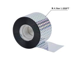 150FT - Fita reflexiva anti-pássaros, design repelente holográfico, fita anti-reflexa dupla face YWEI