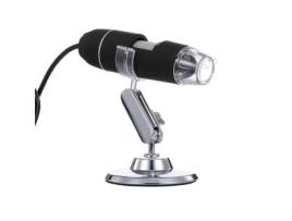 Microscópio digital portátil zoom 50x a 1000x hd 3 em 1 lupa usb 8 led preto-5 KKMOON