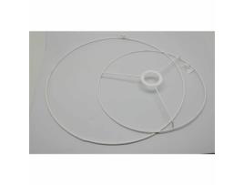 Pendente cônico Ø25 x Ø40 cm - MÉGACRÉA - Branco - Metal - Contemporâneo/Design