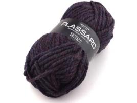Lã muito grossa ideal para iniciantes TipTop 28 Ink - Black Plassard