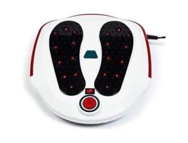 CBER17761-Dispositivo de massagem - Dispositivo de circulação de pés Cuidados com os pés e relaxamento do estresse Home Office Plugue da UE - Branco