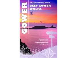 Livro Carreg Gwalch Best Walks Best Gower Walks de Llywarch ap Myrddin (Inglês)