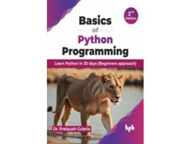 Livro Basics of Python Programming de Dr Pratiyush Guleria (Inglês)