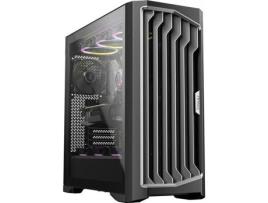 Gabinete de PC de torre grande com painéis de vidro Antec Performance 1 FT RGB