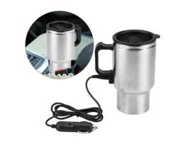 Caneca de café FAS 12V, copo de aquecimento, chaleira de água não tóxica de 450ml, acampamento de viagem de carro KN005 KEENSO