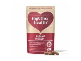 Cogumelo Reishi Biológico Together Health 60 Cápsulas TOGETHER