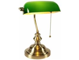 Lâmpada de mesa Glass Bankers, com interruptor de corrente CRRYNUO