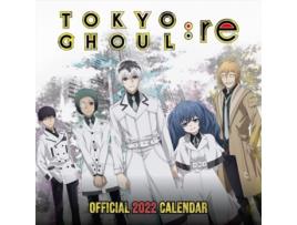 Livro The Official Tokyo Ghoul Square Calendar 2022 de Danilo Promotions LTD (Inglês)
