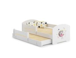 Cama dupla 160 x 80 com colchões e estrados incluídos Kobi Luk Sleeping Princess