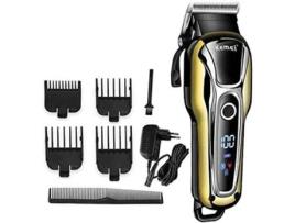 Conjunto de cortadores de cabelo máquina de corte elétrica cortador de cabelo sem fio aparador de cabelo para homens barba LOLI