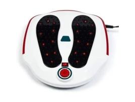 Massageador de pés GOBRO para circulação sanguínea nas pernas e dispositivo de tratamento de relaxamento - branco GOBRO