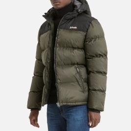 Blusão bicolor com capuz, Utah 2