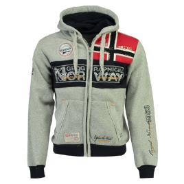 Casaco com fecho e capuz, Flyer