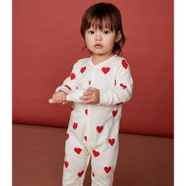 Petit Bateau Pijama sem pés, 3 meses-3 anos