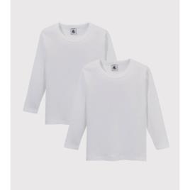 Petit Bateau Lote de 2 camisolas interiores, 3-12 anos