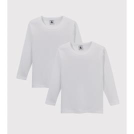 Petit Bateau Lote de 2 camisolas interiores, 3-12 anos