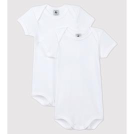 Petit Bateau Lote de 2 bodies, 3 meses - 3 anos