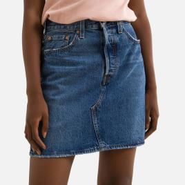 Levi's Saia curta em ganga HR Decon Iconic BF