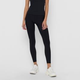 Leggings de desporto com cintura subida elástica