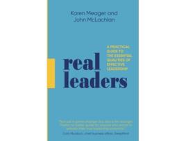 Livro Real Leaders de Karen Meager e John Mclachlan (Inglês)