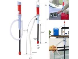 BOBLOV Bomba elétrica de sifão Bomba elétrica submersível para líquidos com baterias Potência da bomba 8Lmin BOBLOV