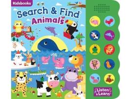 Livro Search amp Find Animals de Jennifer Bartlett (Inglês)