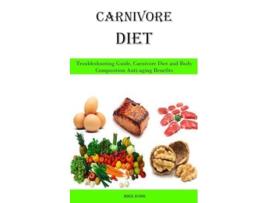Livro Carnivore Diet de Mike Kong (Inglês)