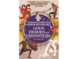 Livro 10-Minute Stories From Greek Mythology-Gods, Heroes, and Monsters de Joy Chester (Inglês)