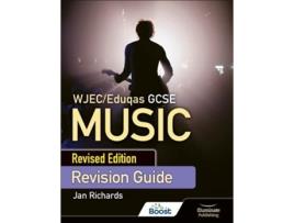 Livro WJEC/Eduqas GCSE Music Revision Guide - Revised Edition de Jan Richards (Inglês)