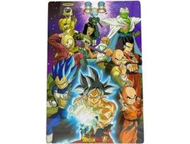 Placa Decorativa Metálica Dragon Ball FRIKIVERSO
