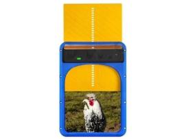 Porta Galinheiro Automática - CHICKEN COOL - Com Sensor de Luz - Amarelo - Para 20 Patos ROSEDOES