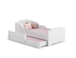 Cama dupla 160 x 80 com colchões e estrados incluídos Kobi Anna