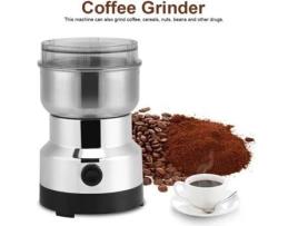 Máquina fresadora de grãos de café de aço inoxidável 220V, escritório doméstico SOONHUA