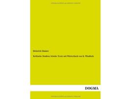 Livro Keltische Studien Irische Texte Mit Worterbuch Von K Windisch German Edition de Heinrich Zimmer (Alemão)