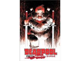 Livro Deadpool Preto Branco & Sangue (Português) .