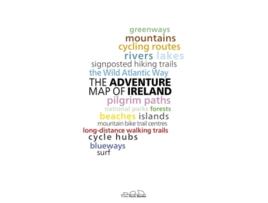 Livro The Adventure Map of Ireland de David Flanagan (Inglês)