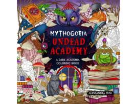 Livro Mythogoria Undead Academy de Alessandra Fusi (Inglês)