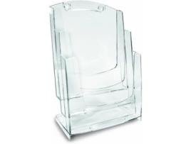 Estante ARDA 70A43 3 prateleiras Transparente