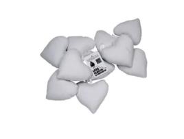 SODERTEX - PACK DE CORAÇÕES COM PENDURADO PARA PERSONALIZAR - 100 ALGODÃO - 8