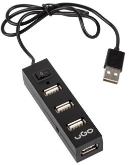 UGO Maipo HU100 4 Port USB 2.0 Hub