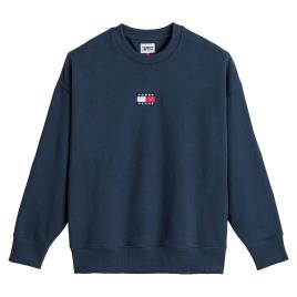 Tommy Jeans Sweat com gola redonda, Tommy Badge
