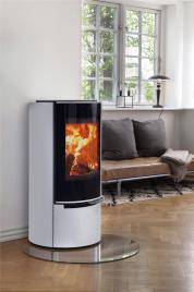 Salamandra a lenha  ADURO 17.1 6.5KW BRANCA ECOD