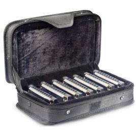 Pack 7 Harmónicas com Estojo 